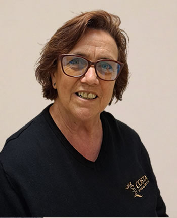 Dolores López administration specialist at Costa Funeral Services